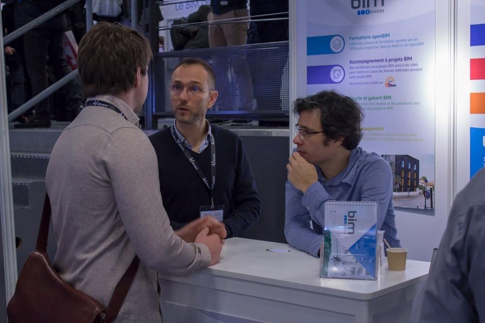 BIM Services et CAD Equipement au salon BIM World 2018 à La Défense Paris
