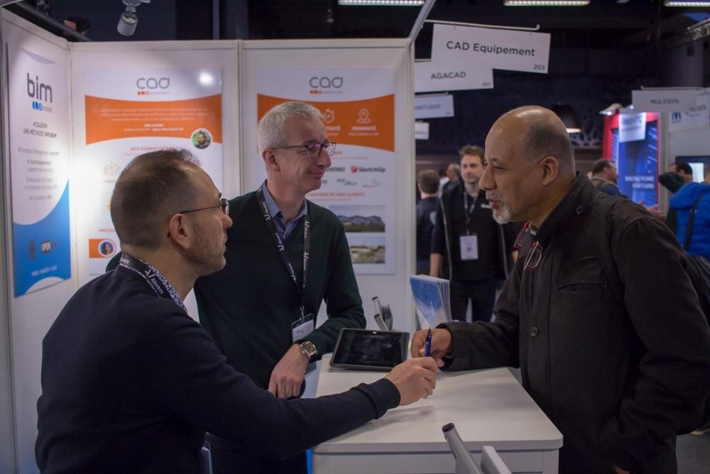 BIM Services et CAD Equipement au salon BIM World 2018 à La Défense Paris