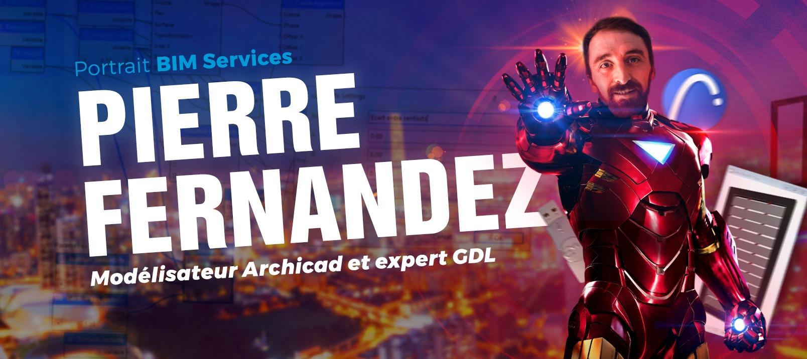 Portrait de Pierre FERNANDEZ, dévelopeur GDL sur Archicad