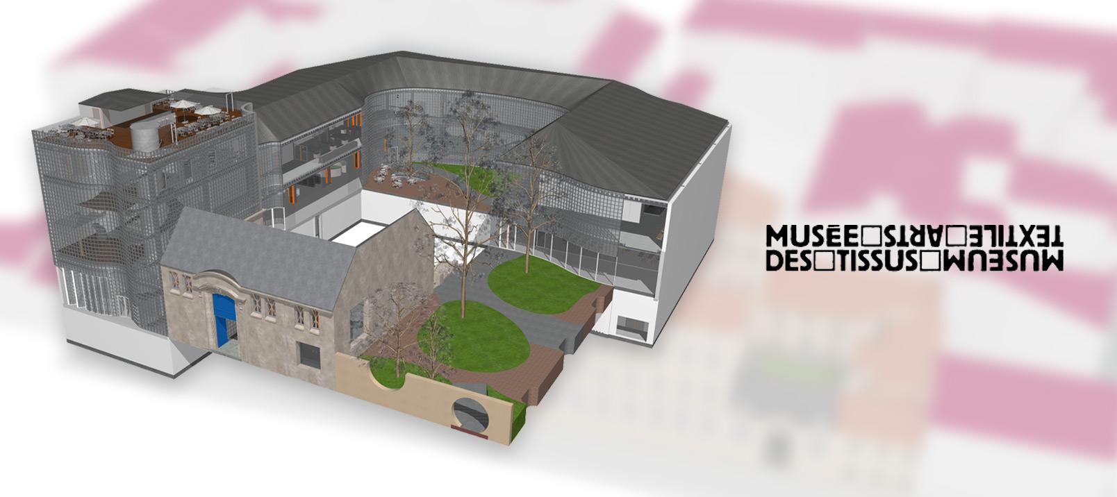 Rénovation du Musée des Tissus et des Arts Décoratifs de Lyon